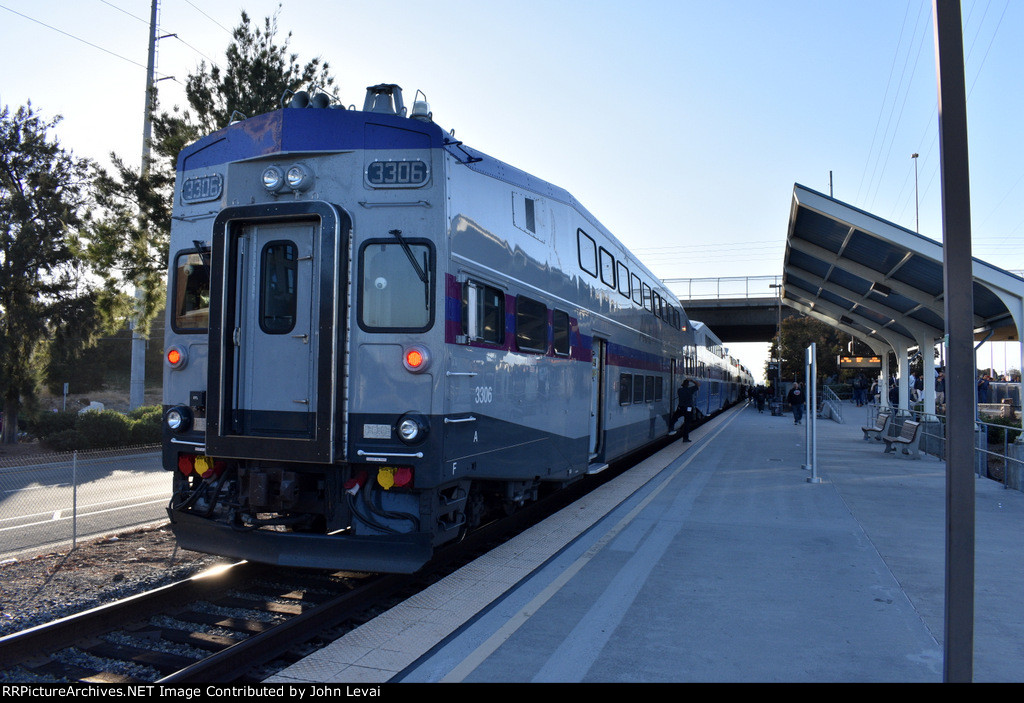 ACE Train # 05 at Great America Station 